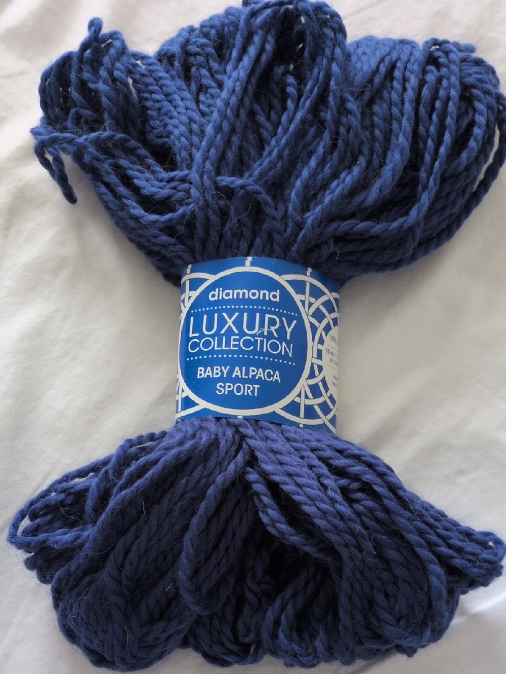 Diamond Supply Co. Baby Alpaca Sport Yarn - Denim Blue